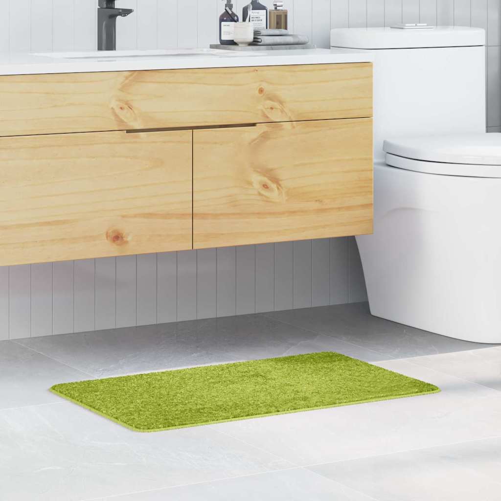 Vidaxx tapis de bain antidérapant vert 50 x 80 cm pp