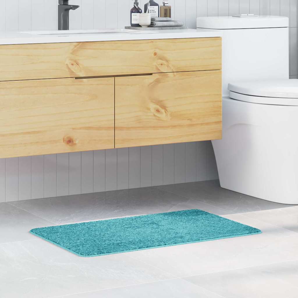 Vidaxx tapis de bain antidérapant turquoise 50 x 80 cm pp