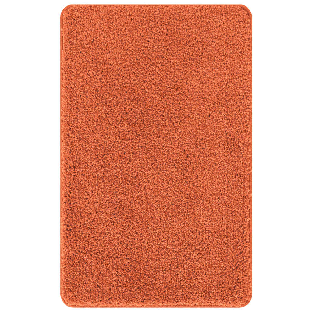 Vidaxx tapis de bain antidérapant orange 50 x 80 cm pp