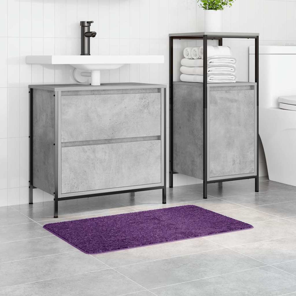 Vidaxx tapis de bain antidérapant violet 50 x 80 cm pp