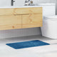 Vidaxx tapis de bain antidérapant bleu 50 x 80 cm pp