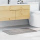 Vidaxx tapis de bain antidérapant gris 60 x 90 cm pp