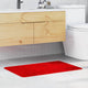 Vidaxx tapis de bain antidérapant rouge 60 x 90 cm pp