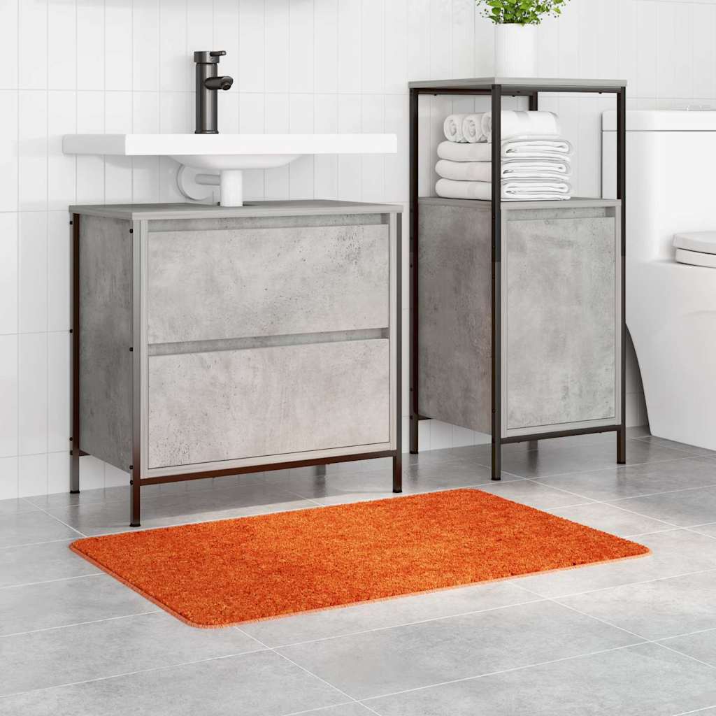 Vidaxx tapis de bain antidérapant orange 60 x 90 cm pp