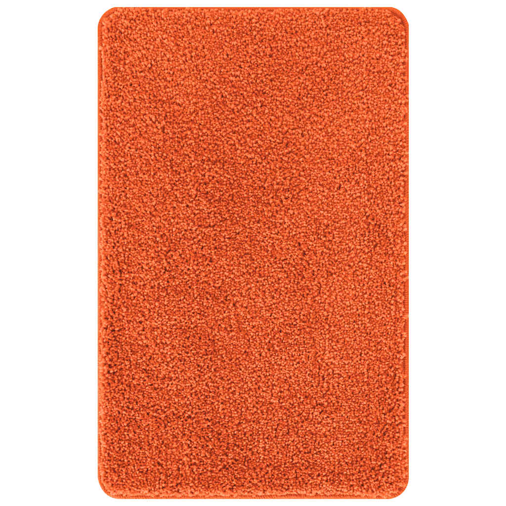 Vidaxx tapis de bain antidérapant orange 60 x 90 cm pp