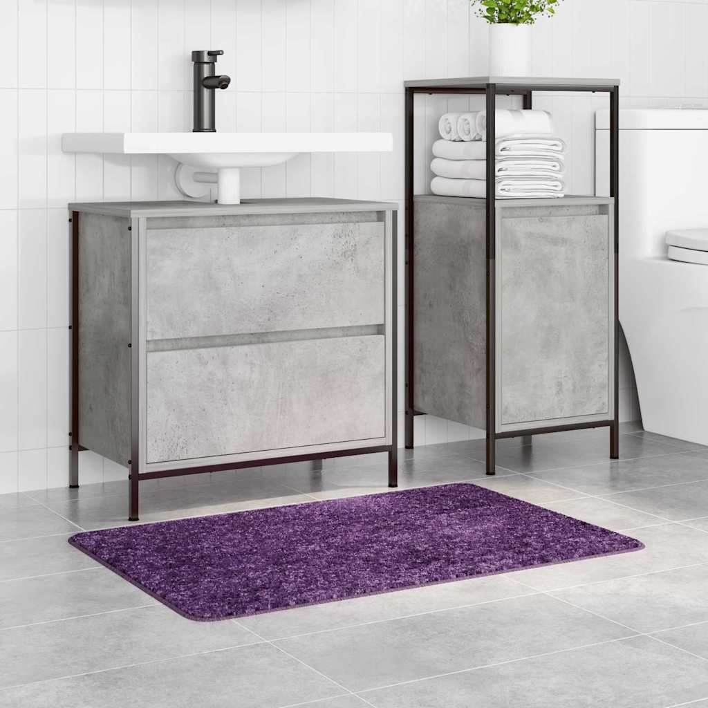 Vidaxx tapis de bain antidérapant violet 60 x 90 cm pp