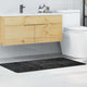 Vidaxx tapis de bain antidérapant gris foncé 70 x 120 cm pp