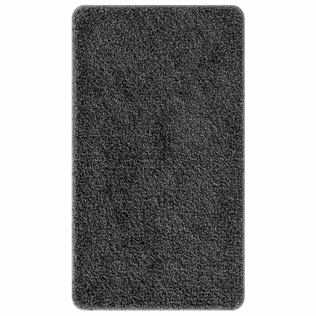Vidaxx tapis de bain antidérapant gris foncé 70 x 120 cm pp
