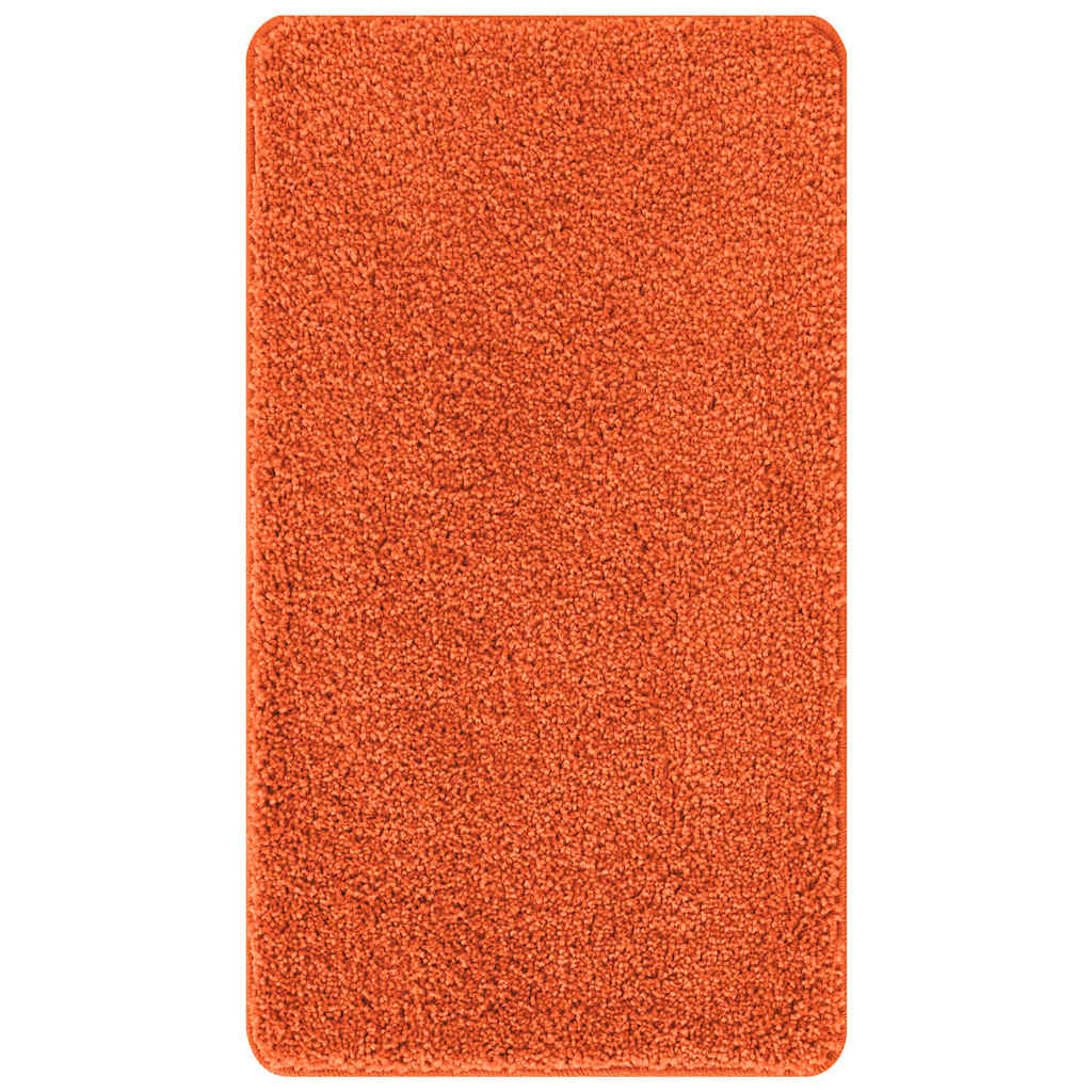 Vidaxx tapis de bain antidérapant orange 70 x 120 cm pp