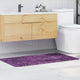 Vidaxx tapis de bain antidérapant violet 70 x 120 cm pp