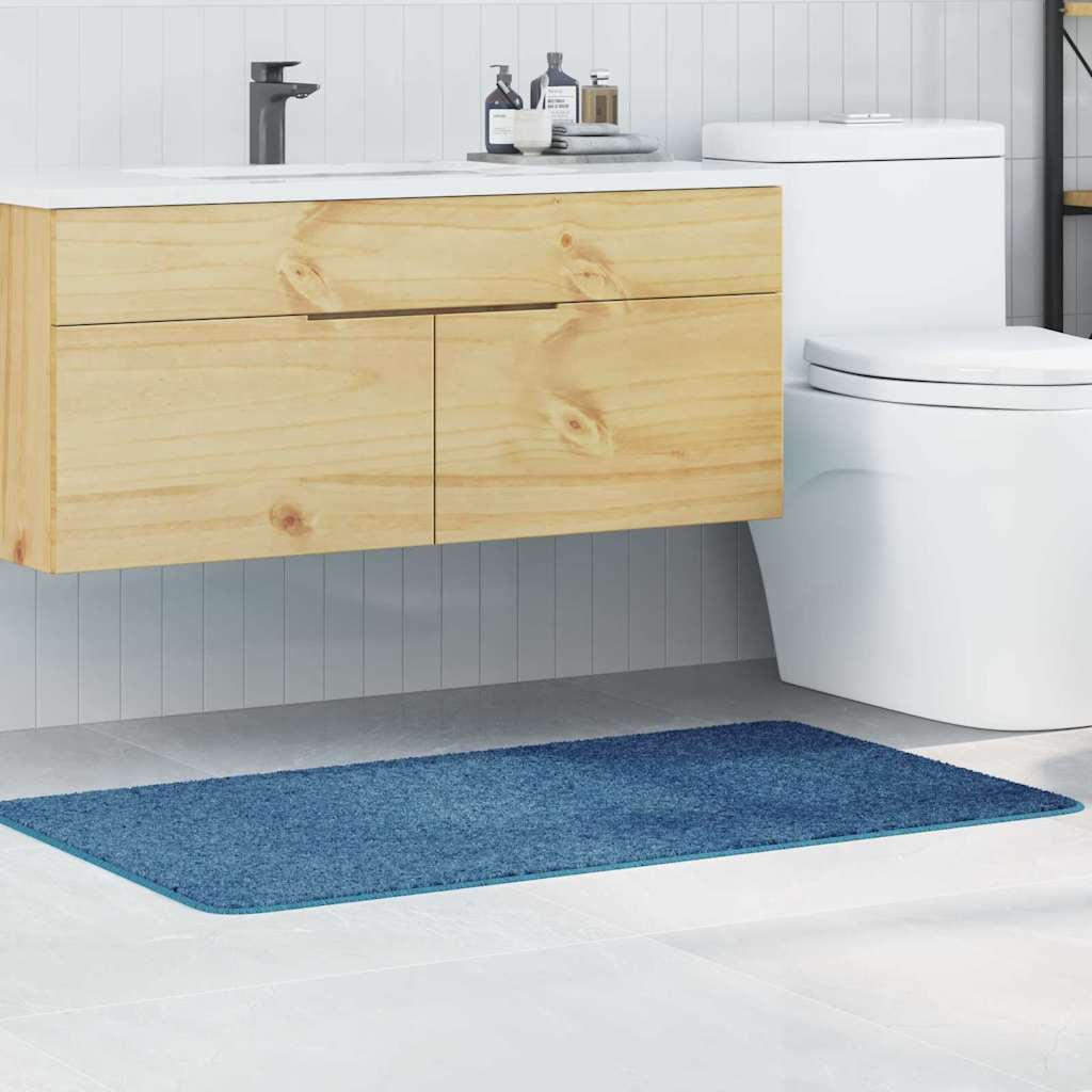 Vidaxx tapis de bain antidérapant bleu 70 x 120 cm pp