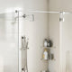 Vidaxx pomme de douche à effet pluie ronde 20 cm en acier inoxydable 304