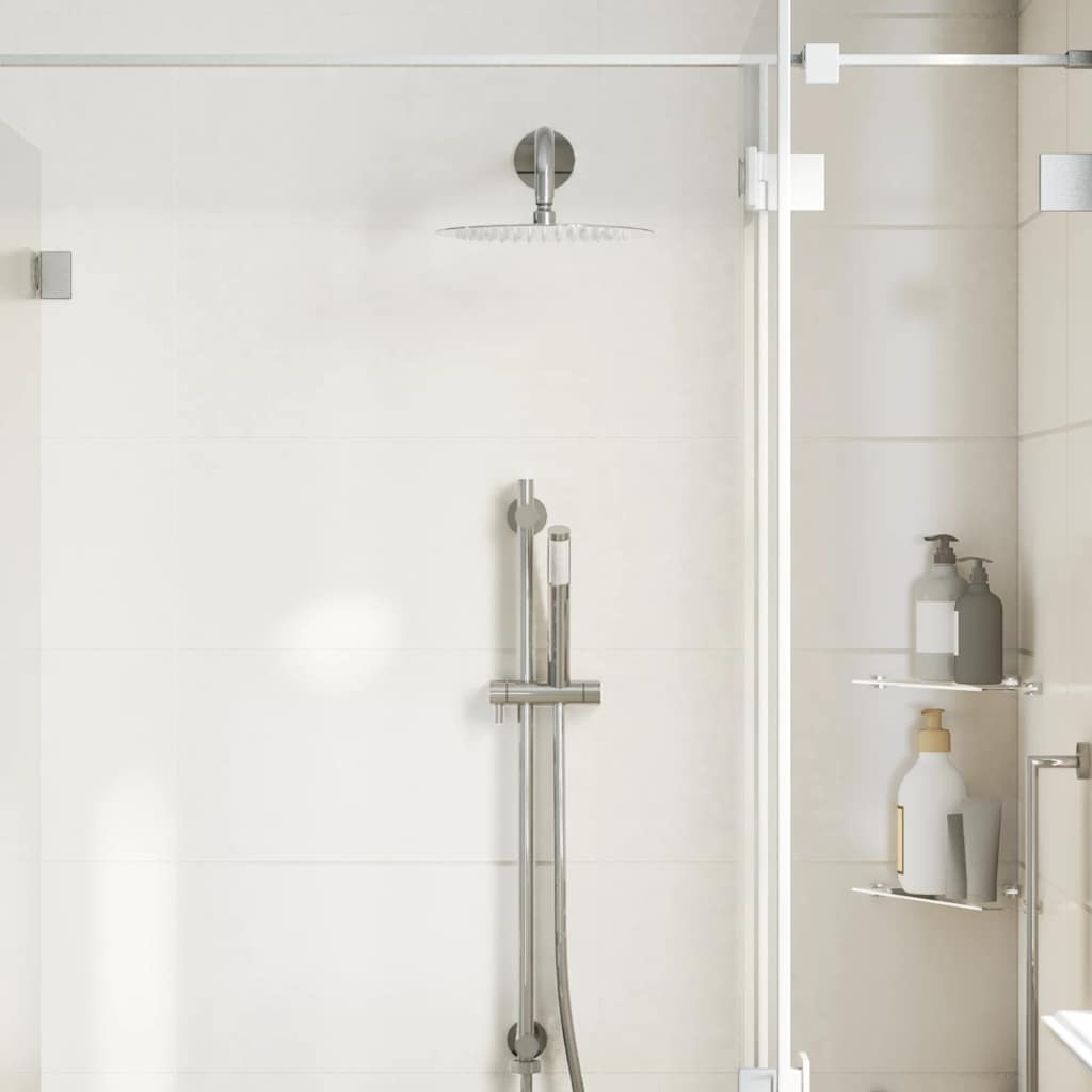 Vidaxx pomme de douche à effet pluie acier inoxydable 304 25 cm rond