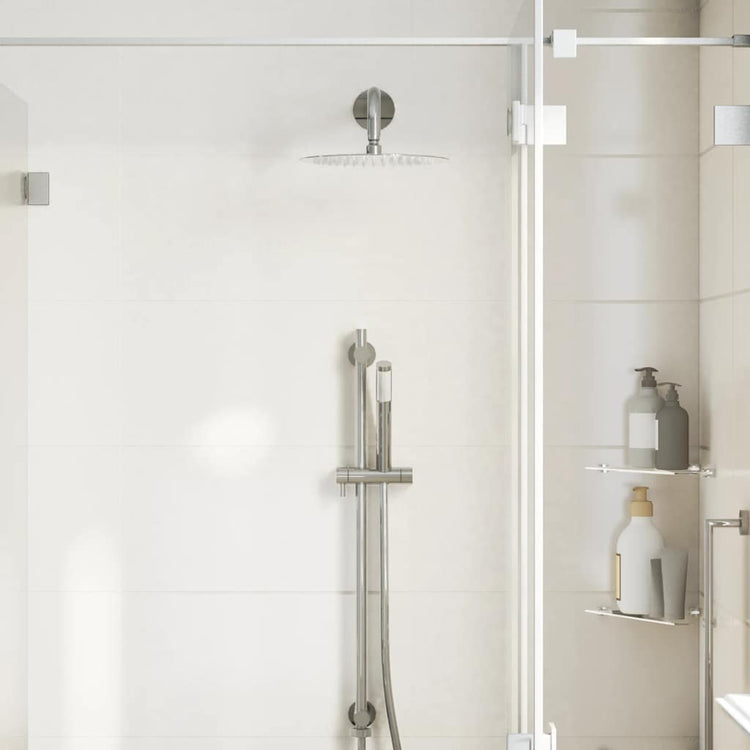Vidaxx pomme de douche à effet pluie acier inoxydable 304 25 cm rond