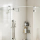 Vidaxx pomme de douche à effet pluie acier inoxydable 304 25 cm rond