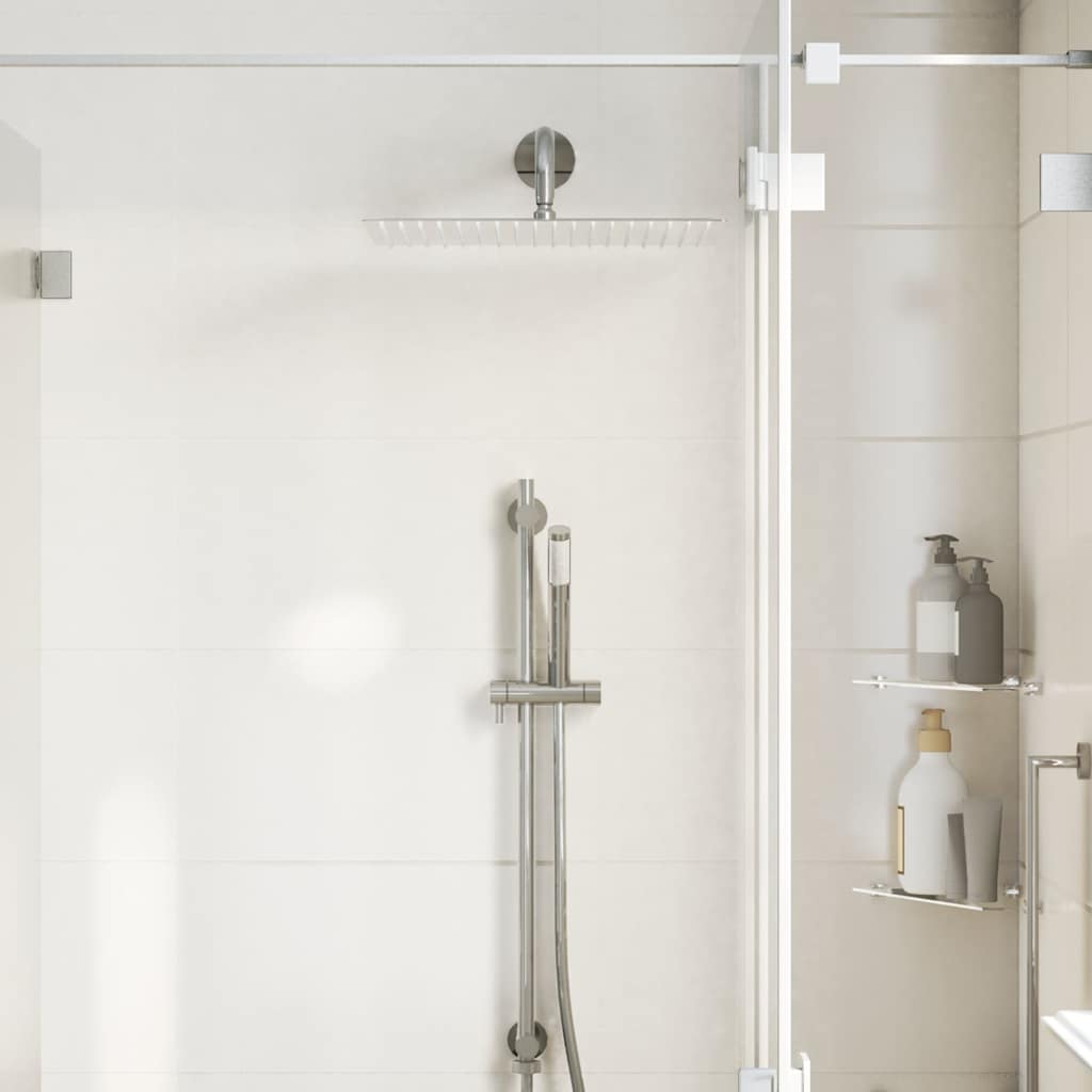 Vidaxx pomme de douche à effet pluie 304 40x40 cm carrée en acier inoxydable