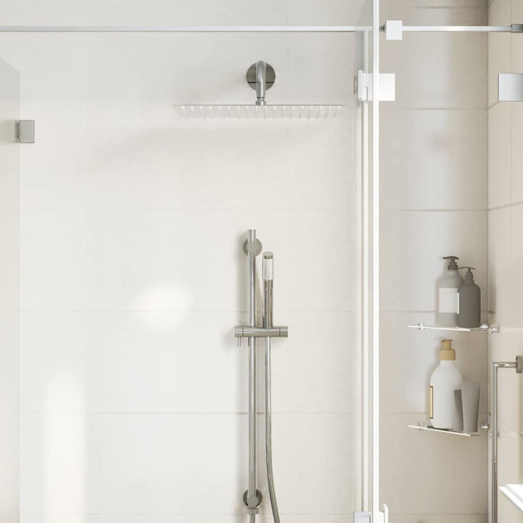 Vidaxx pomme de douche à effet pluie 304 40x40 cm carrée en acier inoxydable