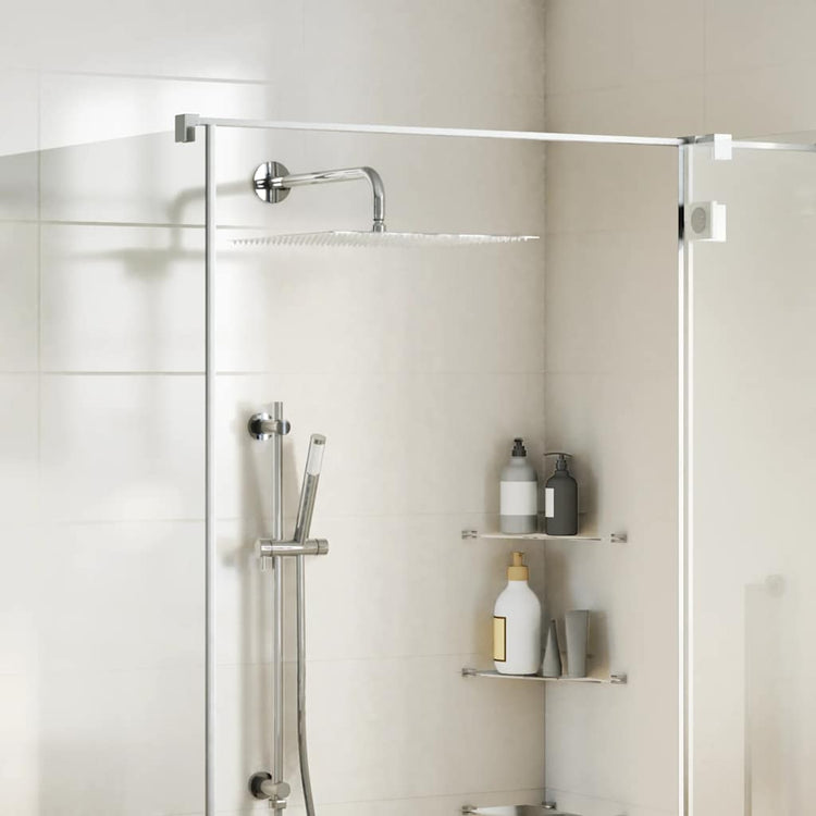 Vidaxx pomme de douche à effet pluie 304 40x40 cm carrée en acier inoxydable