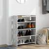 Rack de chaussures Vidaxl 60x25x81 cm Prix en béton en bois transformé