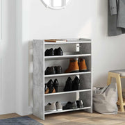 Rack à chaussures Vidaxl 60x25x62 cm Prix de béton en bois transformé - afbeelding 3
