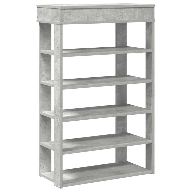 Rack à chaussures Vidaxl 60x30x98 cm Prix en béton en bois édité