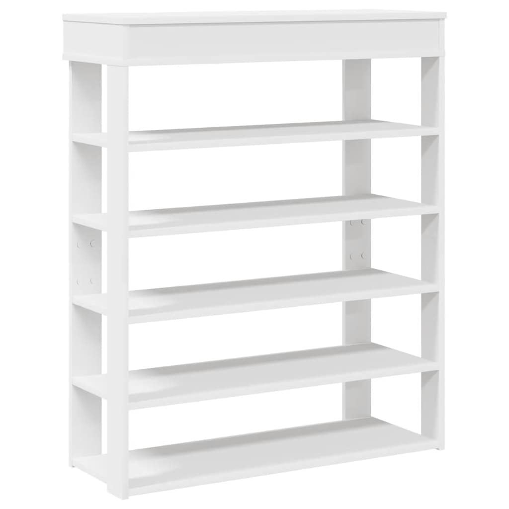 Rack de chaussures Vidaxl 80x30x98 cm Bois de bois transformé