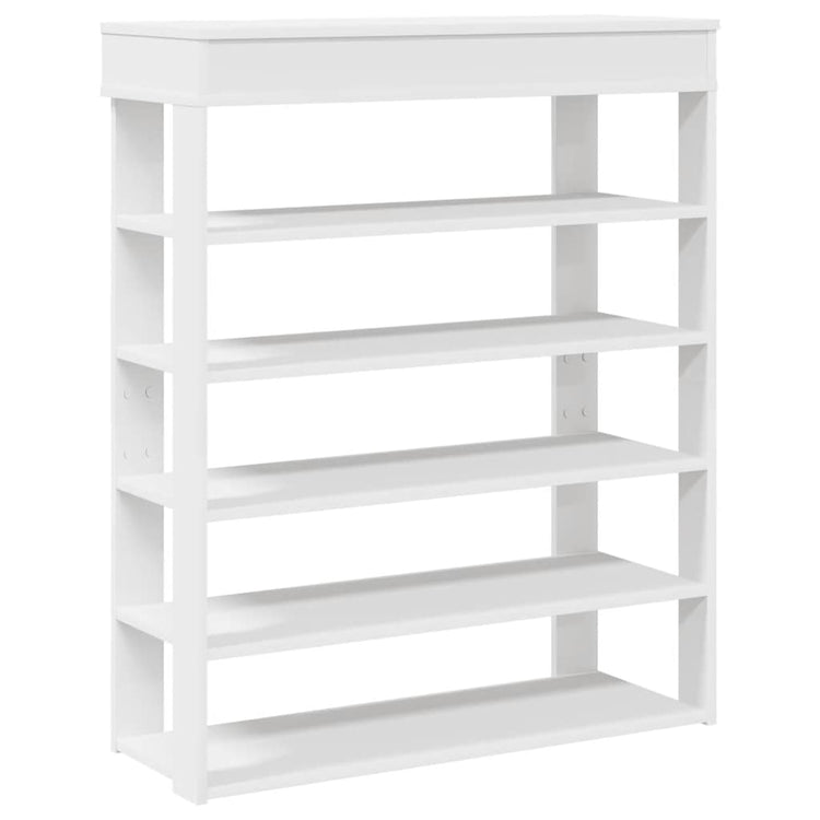 Rack de chaussures Vidaxl 80x30x98 cm Bois de bois transformé