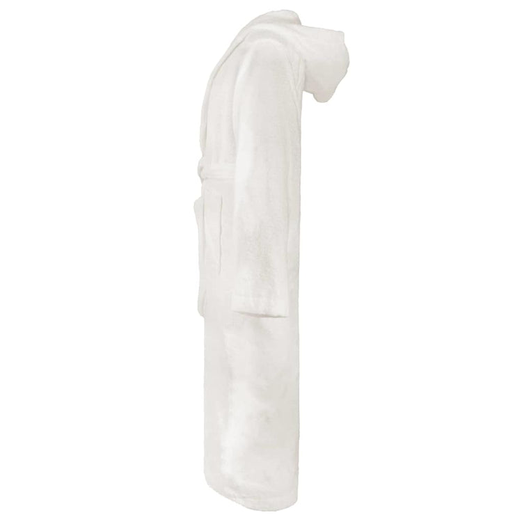VidaXL peignoir kinn blanc XXXL coton