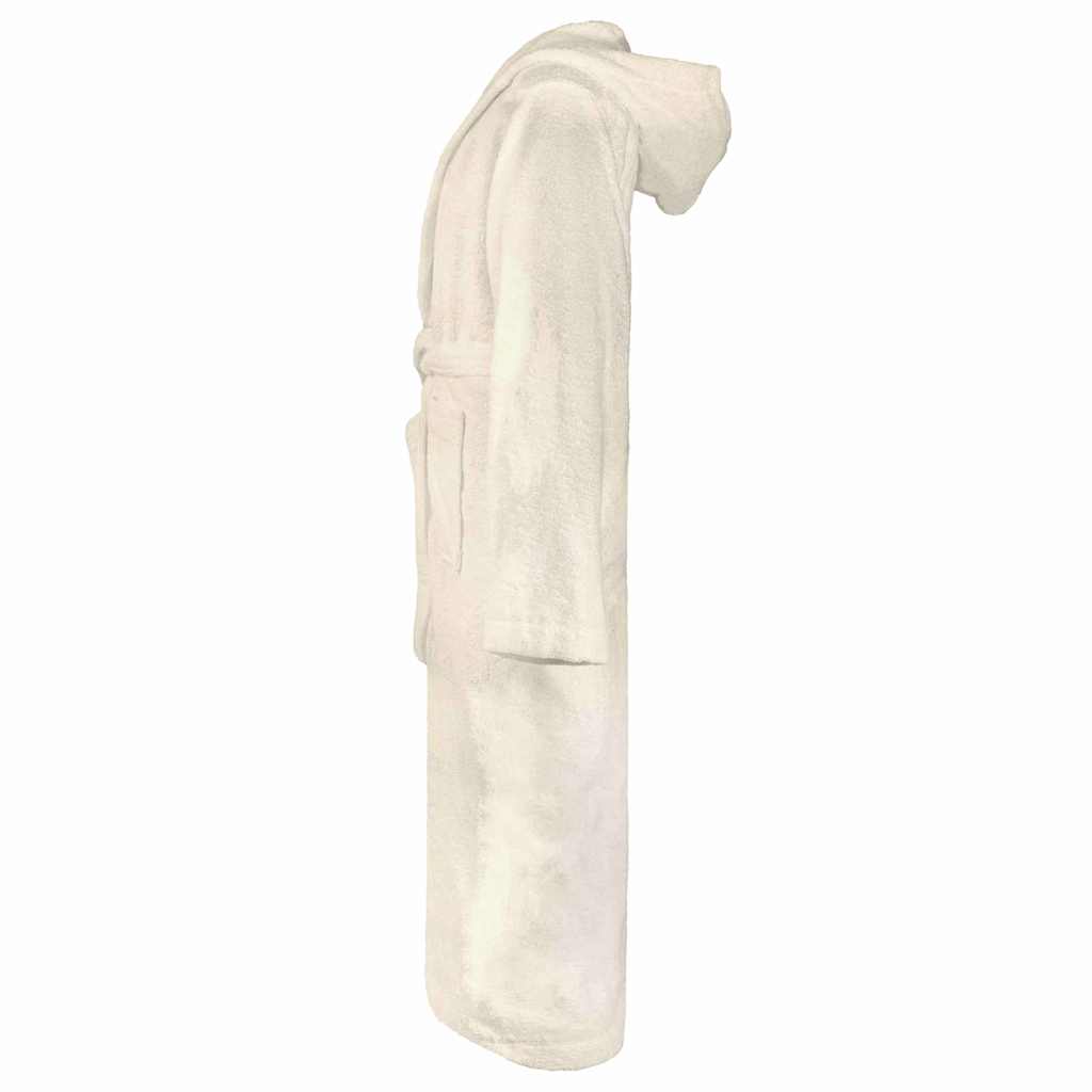 VidaXL peignoir kinn crème xxl coton