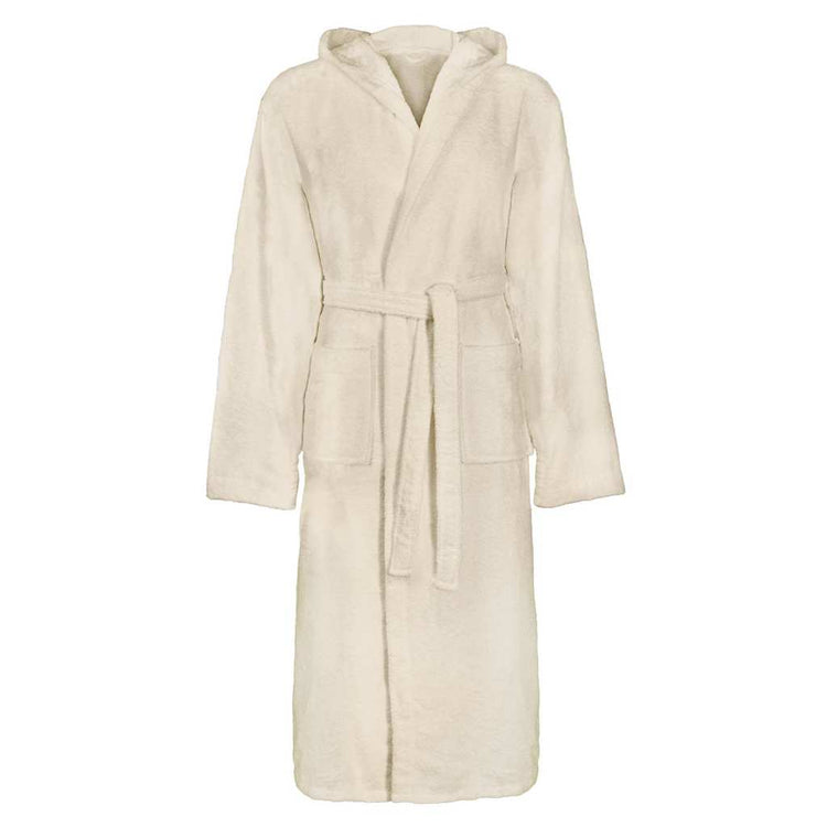 VidaXL peignoir Kinn crème XXXL coton