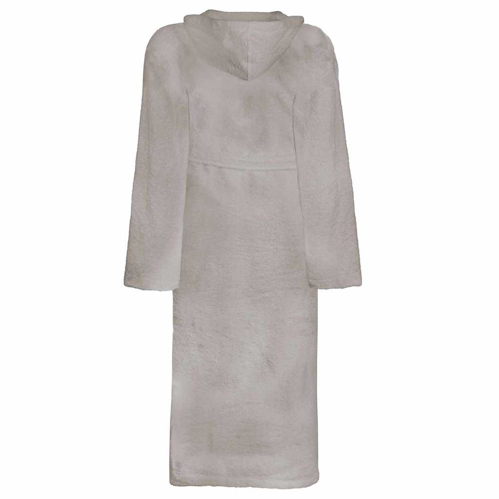 VidaXL peignoir kinn gris m coton