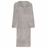 VidaXL peignoir kinn gris l coton