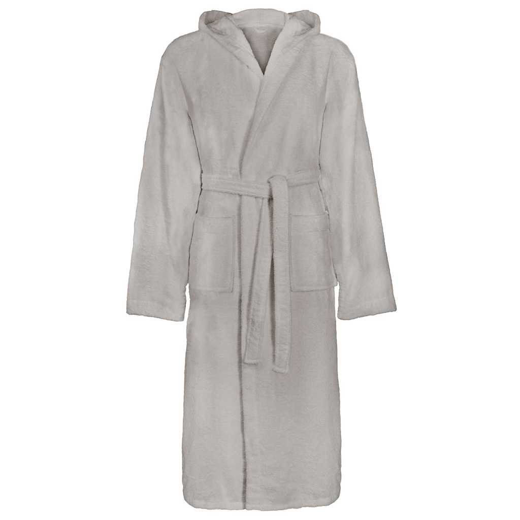 VidaXL peignoir kinn gris xxxl coton