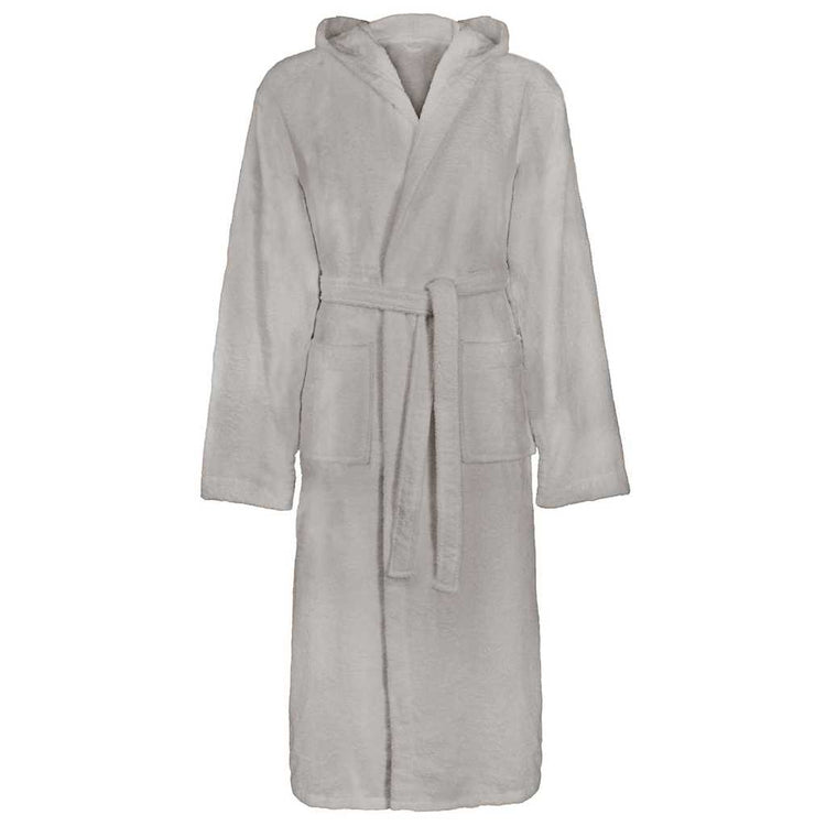 VidaXL peignoir kinn gris xxxl coton
