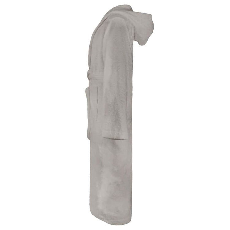 VidaXL peignoir kinn gris xxxl coton