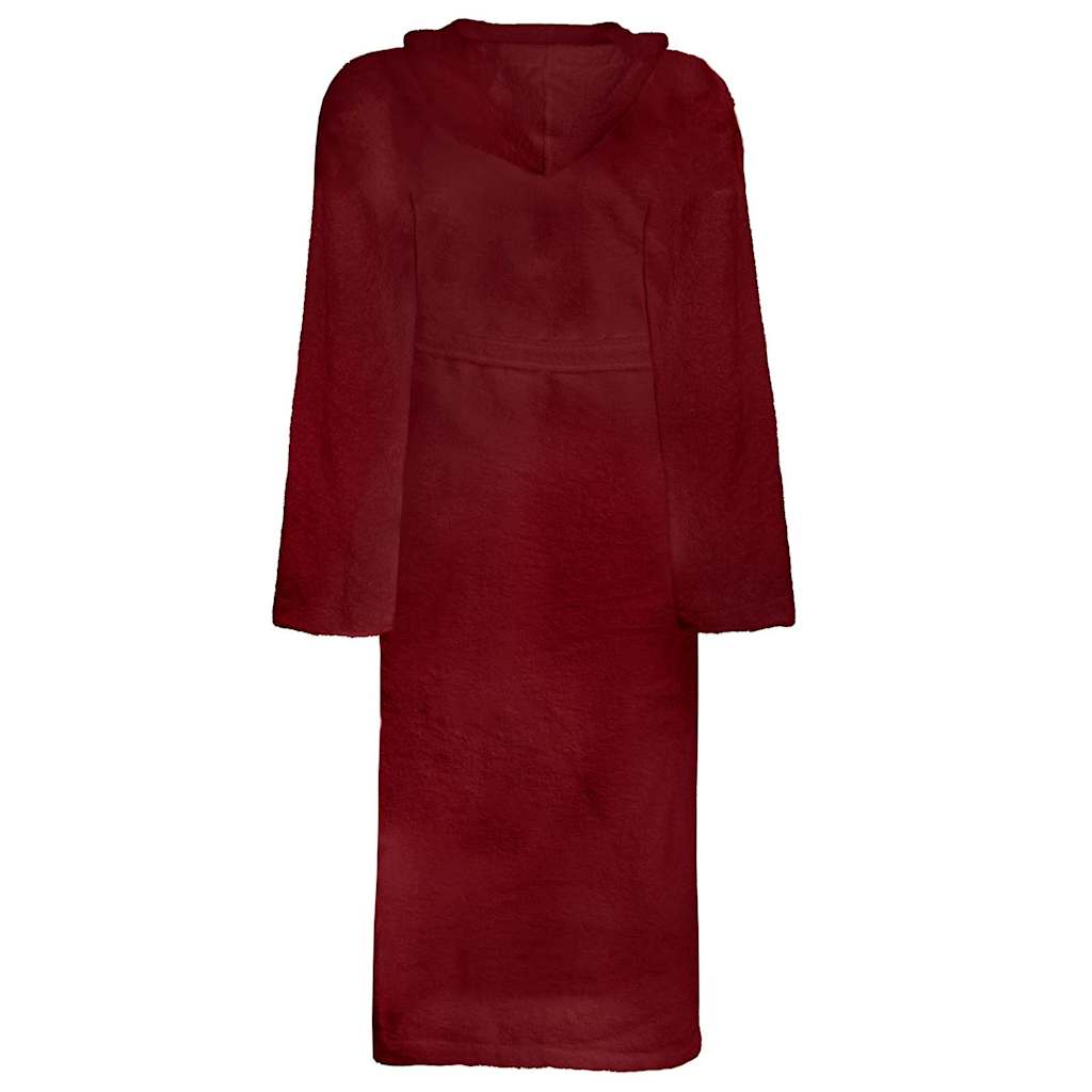 VidaXL peignoir kinn rouge s coton