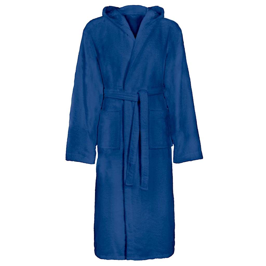VidaXL peignoir kinn bleu m coton