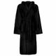 VidaXL peignoir kinn noir s coton