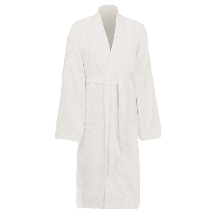 VidaXL peignoir kinn blanc XXXL coton