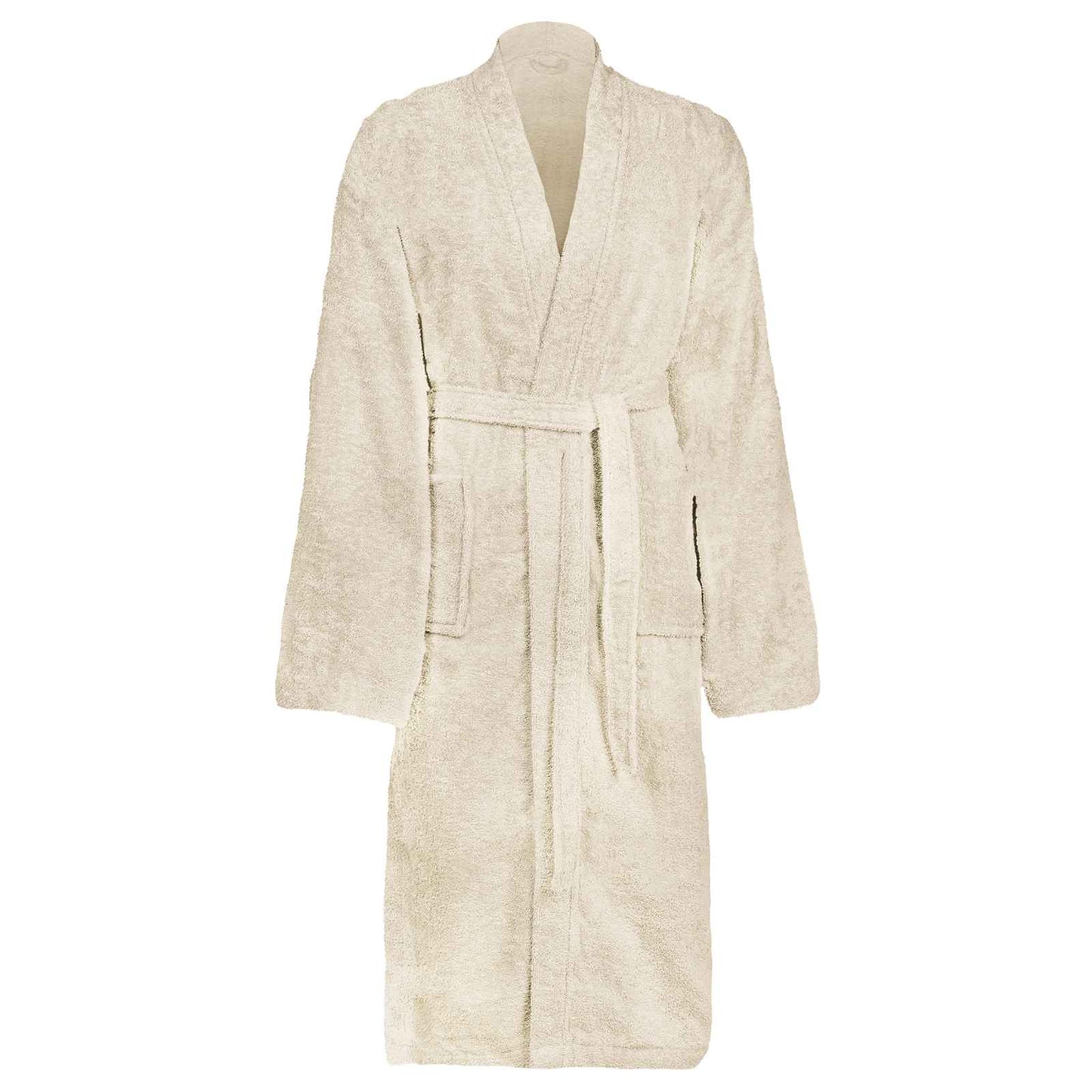 VidaXL peignoir kinn crème l coton