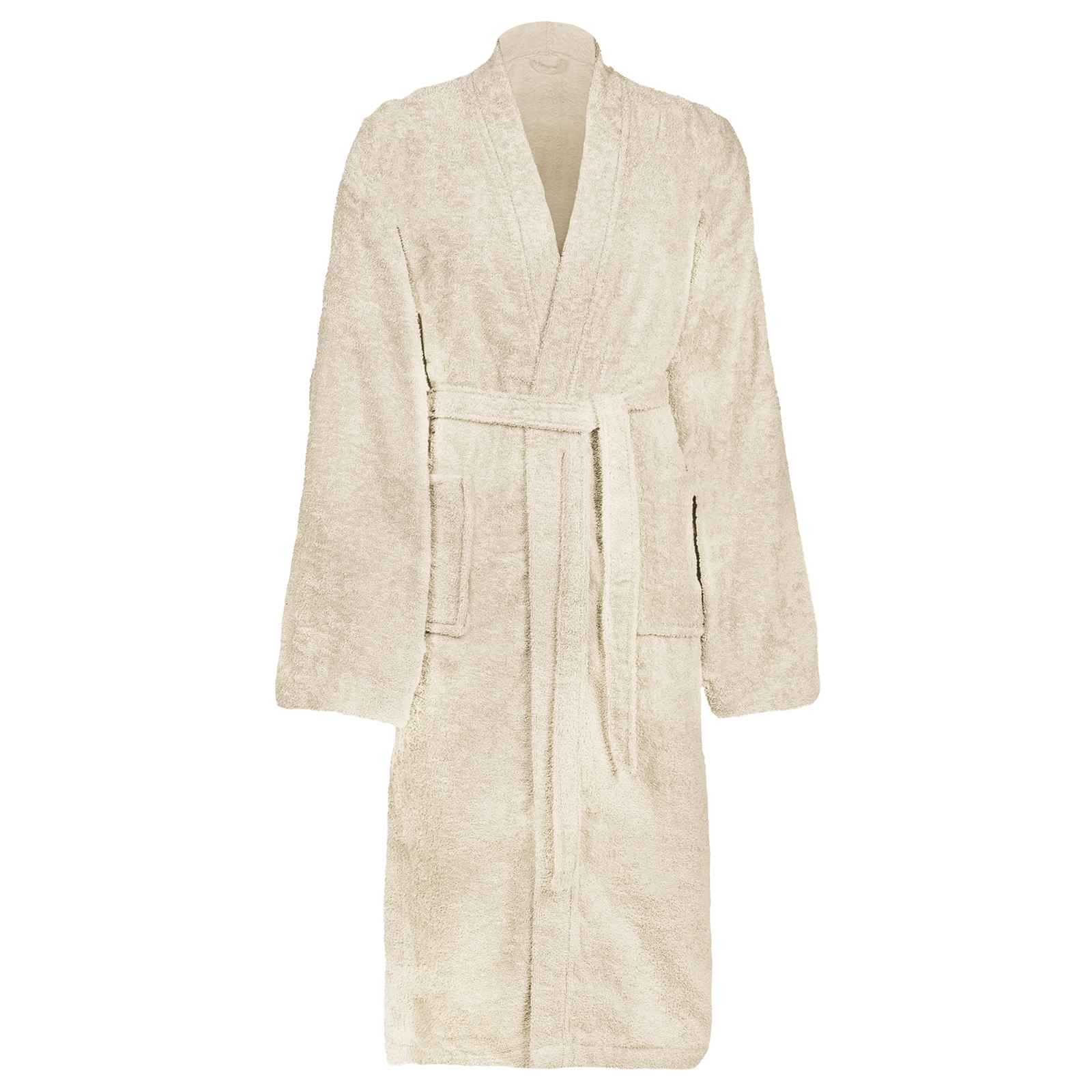 VidaXL peignoir kinn crème l coton