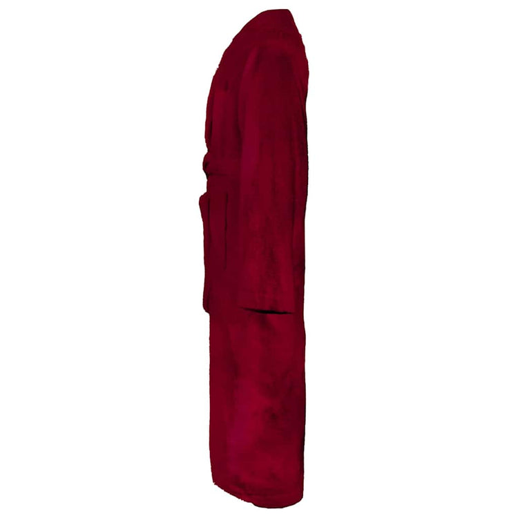 VidaXL peignoir kinn rouge XXXL coton