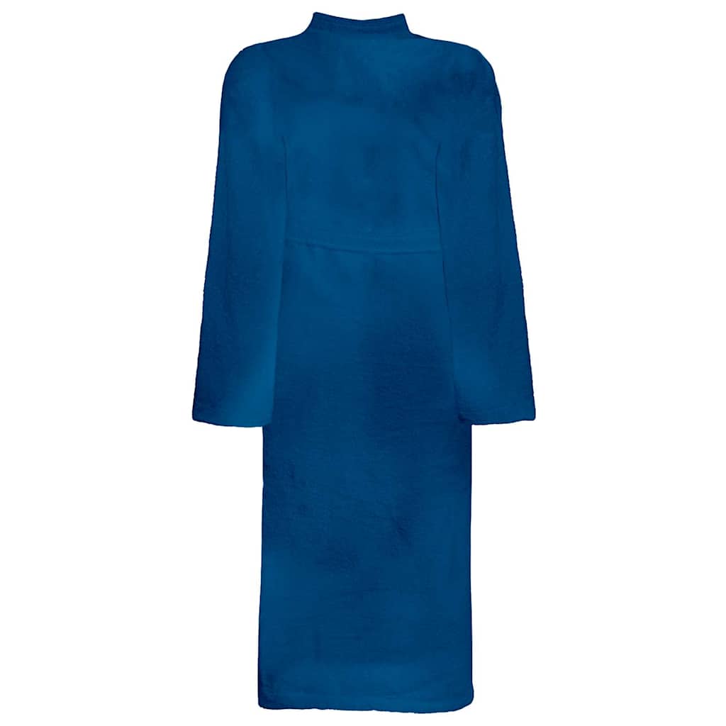 VidaXL peignoir kinn bleu xl coton