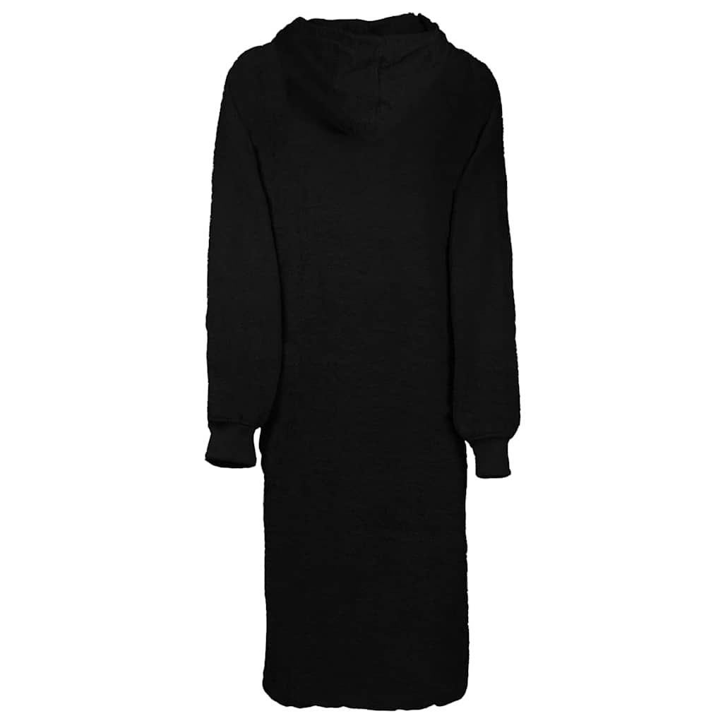 VidaXL couverture à capuche kinn noir xl coton