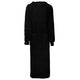 VidaXL couverture à capuche kinn noir xxl coton