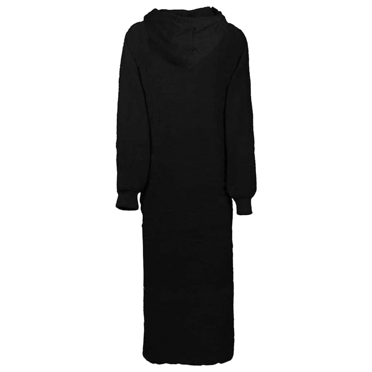 VidaXL couverture à capuche kinn noir xxl coton