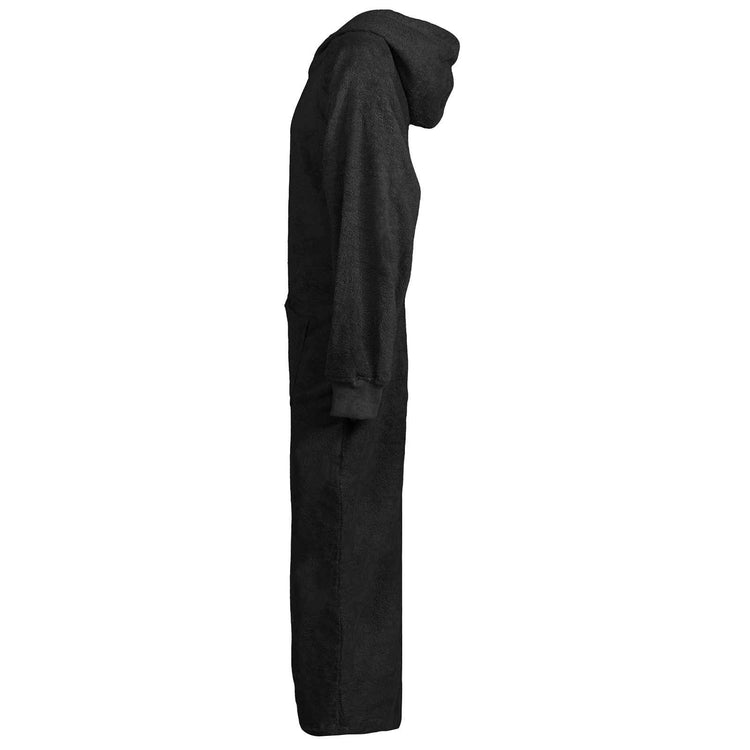 VidaXL couverture à capuche kinn noir xxl coton