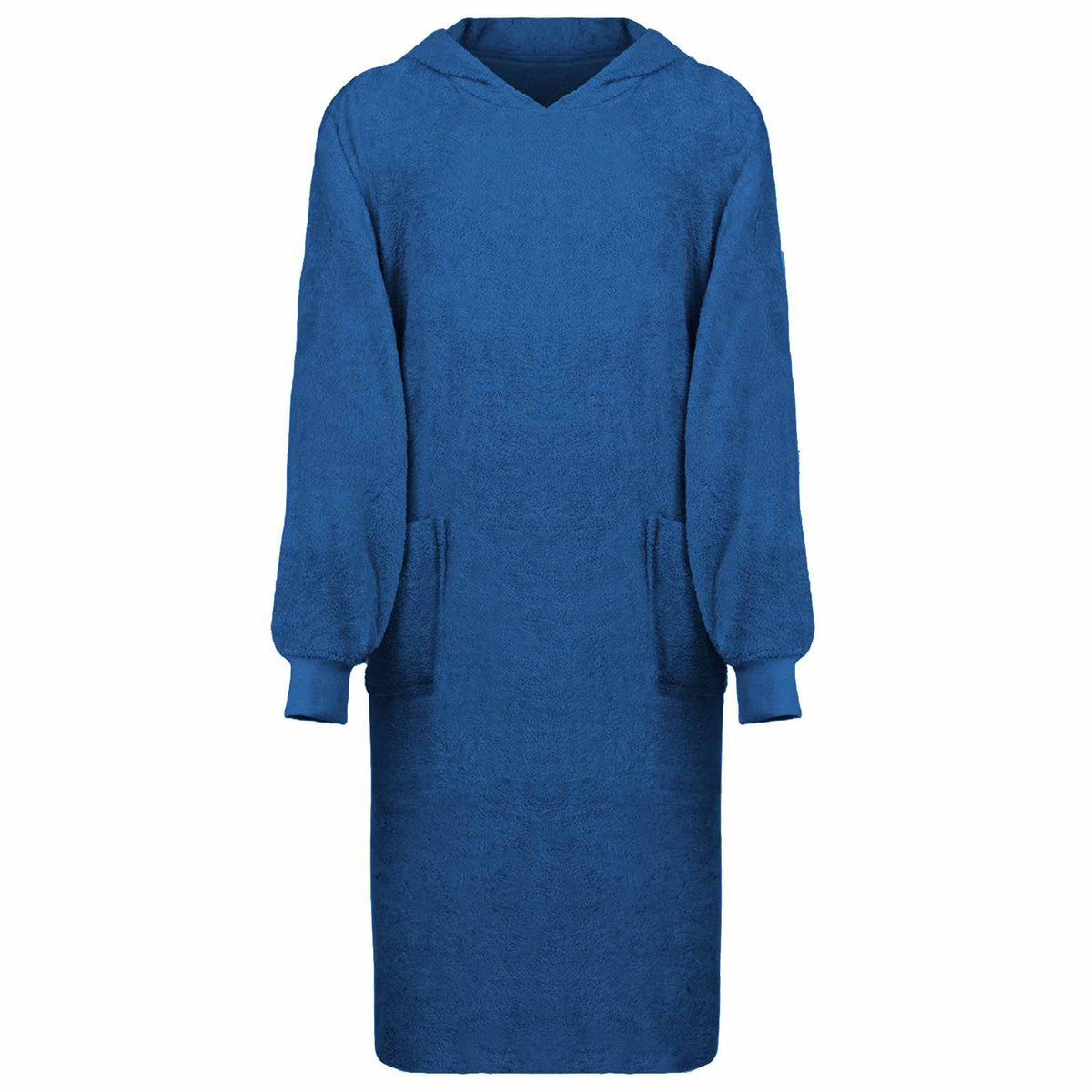 VidaXL couverture à capuche kinn bleu marine xl coton