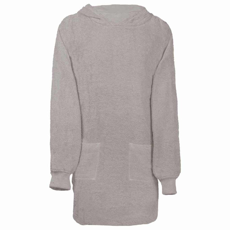 VidaXL couverture à capuche kinn gris l coton