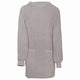 VidaXL couverture à capuche kinn gris l coton